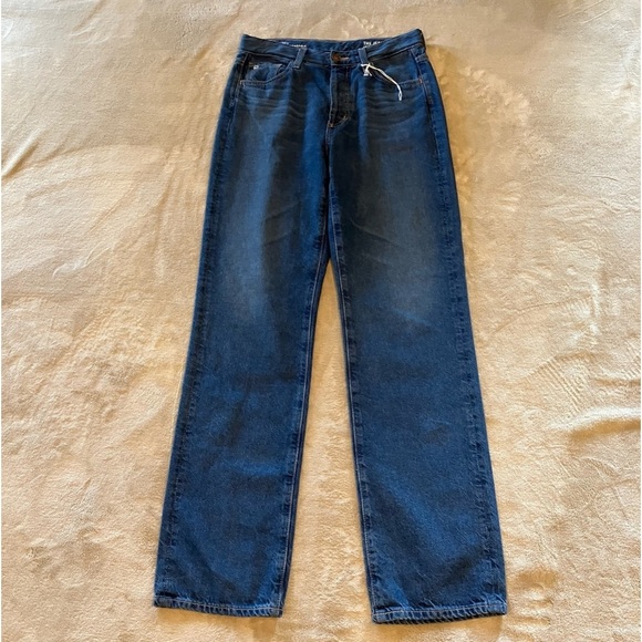 NWOT AG Adriano Goldschmied Alexxis High Rise Vintage Straight Jeans, Size 27 - Picture 1 of 12